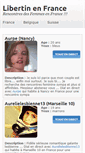 Mobile Screenshot of libertin.com
